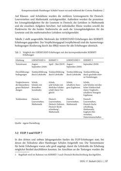 Image of the Page - 57 - in Schule während der Corona-Pandemie - Neue Ergebnisse und Überblick über ein dynamisches Forschungsfeld
