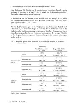 Image of the Page - 66 - in Schule während der Corona-Pandemie - Neue Ergebnisse und Überblick über ein dynamisches Forschungsfeld