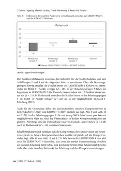 Image of the Page - 68 - in Schule während der Corona-Pandemie - Neue Ergebnisse und Überblick über ein dynamisches Forschungsfeld