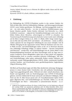 Image of the Page - 82 - in Schule während der Corona-Pandemie - Neue Ergebnisse und Überblick über ein dynamisches Forschungsfeld