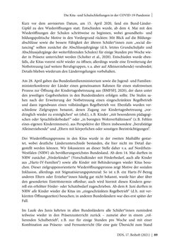 Image of the Page - 89 - in Schule während der Corona-Pandemie - Neue Ergebnisse und Überblick über ein dynamisches Forschungsfeld