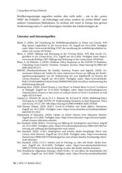 Image of the Page - 96 - in Schule während der Corona-Pandemie - Neue Ergebnisse und Überblick über ein dynamisches Forschungsfeld