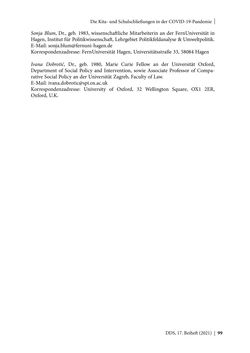 Image of the Page - 99 - in Schule während der Corona-Pandemie - Neue Ergebnisse und Überblick über ein dynamisches Forschungsfeld