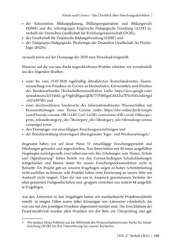 Image of the Page - 105 - in Schule während der Corona-Pandemie - Neue Ergebnisse und Überblick über ein dynamisches Forschungsfeld