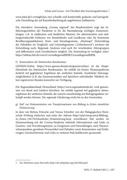 Image of the Page - 117 - in Schule während der Corona-Pandemie - Neue Ergebnisse und Überblick über ein dynamisches Forschungsfeld