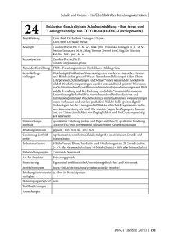Image of the Page - 151 - in Schule während der Corona-Pandemie - Neue Ergebnisse und Überblick über ein dynamisches Forschungsfeld