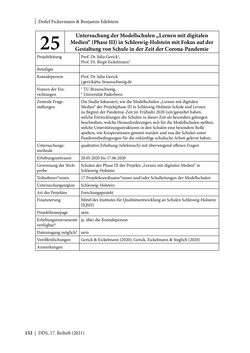 Image of the Page - 152 - in Schule während der Corona-Pandemie - Neue Ergebnisse und Überblick über ein dynamisches Forschungsfeld