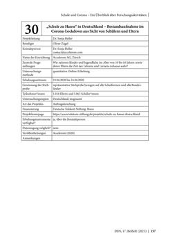 Image of the Page - 157 - in Schule während der Corona-Pandemie - Neue Ergebnisse und Überblick über ein dynamisches Forschungsfeld