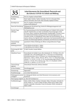Bild der Seite - 162 - in Schule während der Corona-Pandemie - Neue Ergebnisse und Überblick über ein dynamisches Forschungsfeld