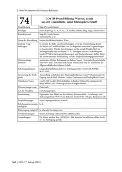 Bild der Seite - 202 - in Schule während der Corona-Pandemie - Neue Ergebnisse und Überblick über ein dynamisches Forschungsfeld