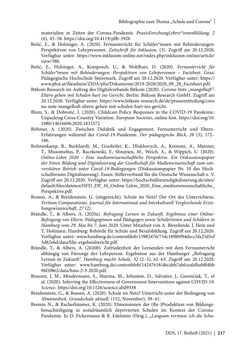 Bild der Seite - 217 - in Schule während der Corona-Pandemie - Neue Ergebnisse und Überblick über ein dynamisches Forschungsfeld