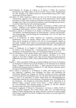 Bild der Seite - 221 - in Schule während der Corona-Pandemie - Neue Ergebnisse und Überblick über ein dynamisches Forschungsfeld