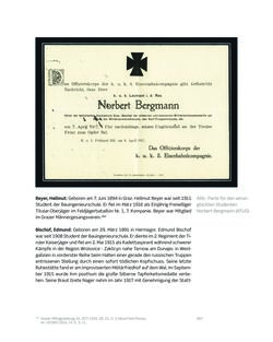 Image of the Page - 267 - in „ In diesen schweren Tagen“ - Die Technische Hochschule Graz  im Ersten Weltkrieg