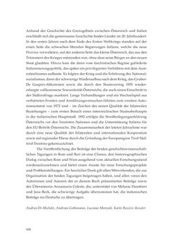 Bild der Seite - (000010) - in Die schwierige Versöhnung - Italien, Österreich und Südtirol im 20. Jahrhundert