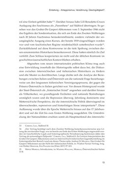 Bild der Seite - 13 - in Die schwierige Versöhnung - Italien, Österreich und Südtirol im 20. Jahrhundert