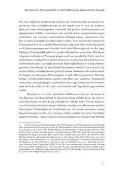 Bild der Seite - 21 - in Die schwierige Versöhnung - Italien, Österreich und Südtirol im 20. Jahrhundert