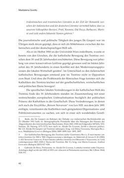 Bild der Seite - 42 - in Die schwierige Versöhnung - Italien, Österreich und Südtirol im 20. Jahrhundert