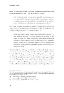 Image of the Page - 74 - in Die schwierige Versöhnung - Italien, Österreich und Südtirol im 20. Jahrhundert