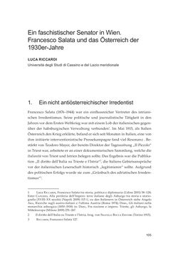 Image of the Page - 105 - in Die schwierige Versöhnung - Italien, Österreich und Südtirol im 20. Jahrhundert