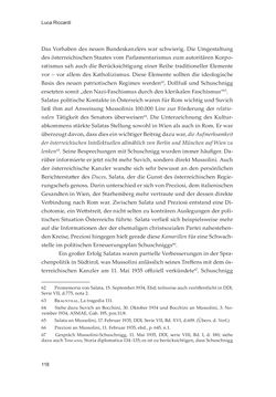 Image of the Page - 118 - in Die schwierige Versöhnung - Italien, Österreich und Südtirol im 20. Jahrhundert
