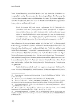 Image of the Page - 120 - in Die schwierige Versöhnung - Italien, Österreich und Südtirol im 20. Jahrhundert