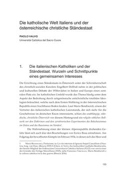 Image of the Page - 133 - in Die schwierige Versöhnung - Italien, Österreich und Südtirol im 20. Jahrhundert