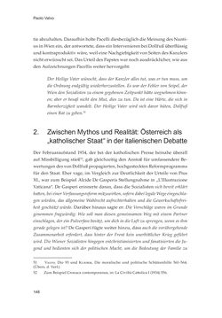Image of the Page - 148 - in Die schwierige Versöhnung - Italien, Österreich und Südtirol im 20. Jahrhundert