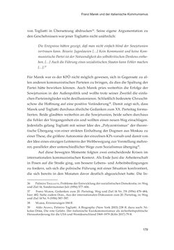 Image of the Page - 179 - in Die schwierige Versöhnung - Italien, Österreich und Südtirol im 20. Jahrhundert
