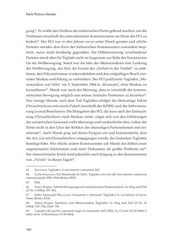 Image of the Page - 184 - in Die schwierige Versöhnung - Italien, Österreich und Südtirol im 20. Jahrhundert