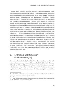 Image of the Page - 185 - in Die schwierige Versöhnung - Italien, Österreich und Südtirol im 20. Jahrhundert