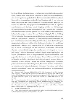 Image of the Page - 189 - in Die schwierige Versöhnung - Italien, Österreich und Südtirol im 20. Jahrhundert