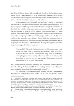 Image of the Page - 210 - in Die schwierige Versöhnung - Italien, Österreich und Südtirol im 20. Jahrhundert