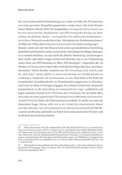 Bild der Seite - 214 - in Die schwierige Versöhnung - Italien, Österreich und Südtirol im 20. Jahrhundert