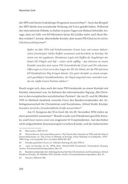 Image of the Page - 220 - in Die schwierige Versöhnung - Italien, Österreich und Südtirol im 20. Jahrhundert