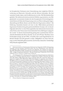 Image of the Page - 237 - in Die schwierige Versöhnung - Italien, Österreich und Südtirol im 20. Jahrhundert