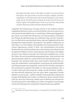 Image of the Page - 239 - in Die schwierige Versöhnung - Italien, Österreich und Südtirol im 20. Jahrhundert