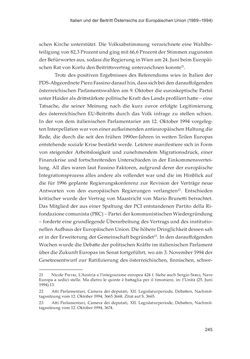 Bild der Seite - 245 - in Die schwierige Versöhnung - Italien, Österreich und Südtirol im 20. Jahrhundert