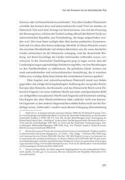 Bild der Seite - 257 - in Die schwierige Versöhnung - Italien, Österreich und Südtirol im 20. Jahrhundert