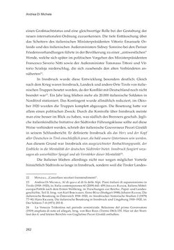 Bild der Seite - 262 - in Die schwierige Versöhnung - Italien, Österreich und Südtirol im 20. Jahrhundert