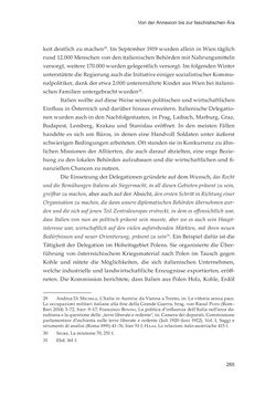 Image of the Page - 265 - in Die schwierige Versöhnung - Italien, Österreich und Südtirol im 20. Jahrhundert