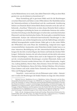 Image of the Page - 276 - in Die schwierige Versöhnung - Italien, Österreich und Südtirol im 20. Jahrhundert