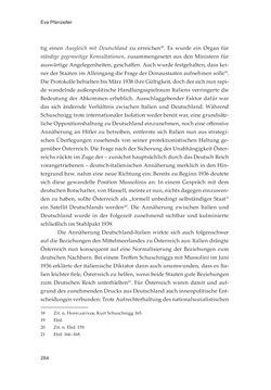 Image of the Page - 284 - in Die schwierige Versöhnung - Italien, Österreich und Südtirol im 20. Jahrhundert