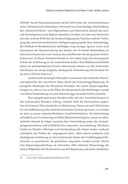 Image of the Page - 291 - in Die schwierige Versöhnung - Italien, Österreich und Südtirol im 20. Jahrhundert