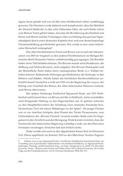 Bild der Seite - 304 - in Die schwierige Versöhnung - Italien, Österreich und Südtirol im 20. Jahrhundert