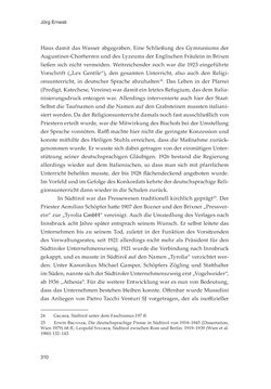 Bild der Seite - 310 - in Die schwierige Versöhnung - Italien, Österreich und Südtirol im 20. Jahrhundert