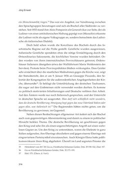 Image of the Page - 314 - in Die schwierige Versöhnung - Italien, Österreich und Südtirol im 20. Jahrhundert