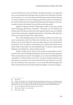 Image of the Page - 319 - in Die schwierige Versöhnung - Italien, Österreich und Südtirol im 20. Jahrhundert