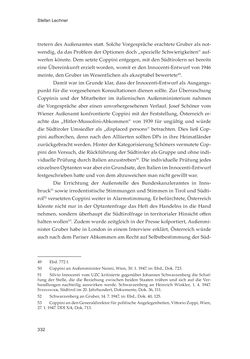 Bild der Seite - 332 - in Die schwierige Versöhnung - Italien, Österreich und Südtirol im 20. Jahrhundert