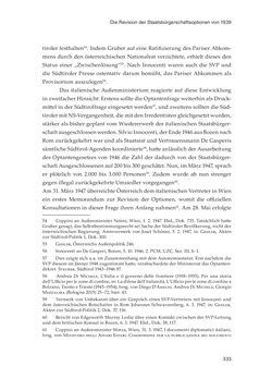 Bild der Seite - 333 - in Die schwierige Versöhnung - Italien, Österreich und Südtirol im 20. Jahrhundert