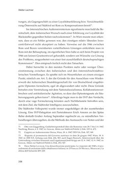 Bild der Seite - 336 - in Die schwierige Versöhnung - Italien, Österreich und Südtirol im 20. Jahrhundert